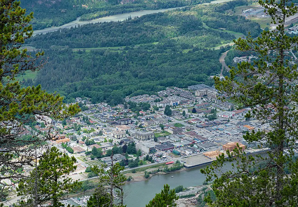 Squamish and Howe Sound from the Stawamus Chief