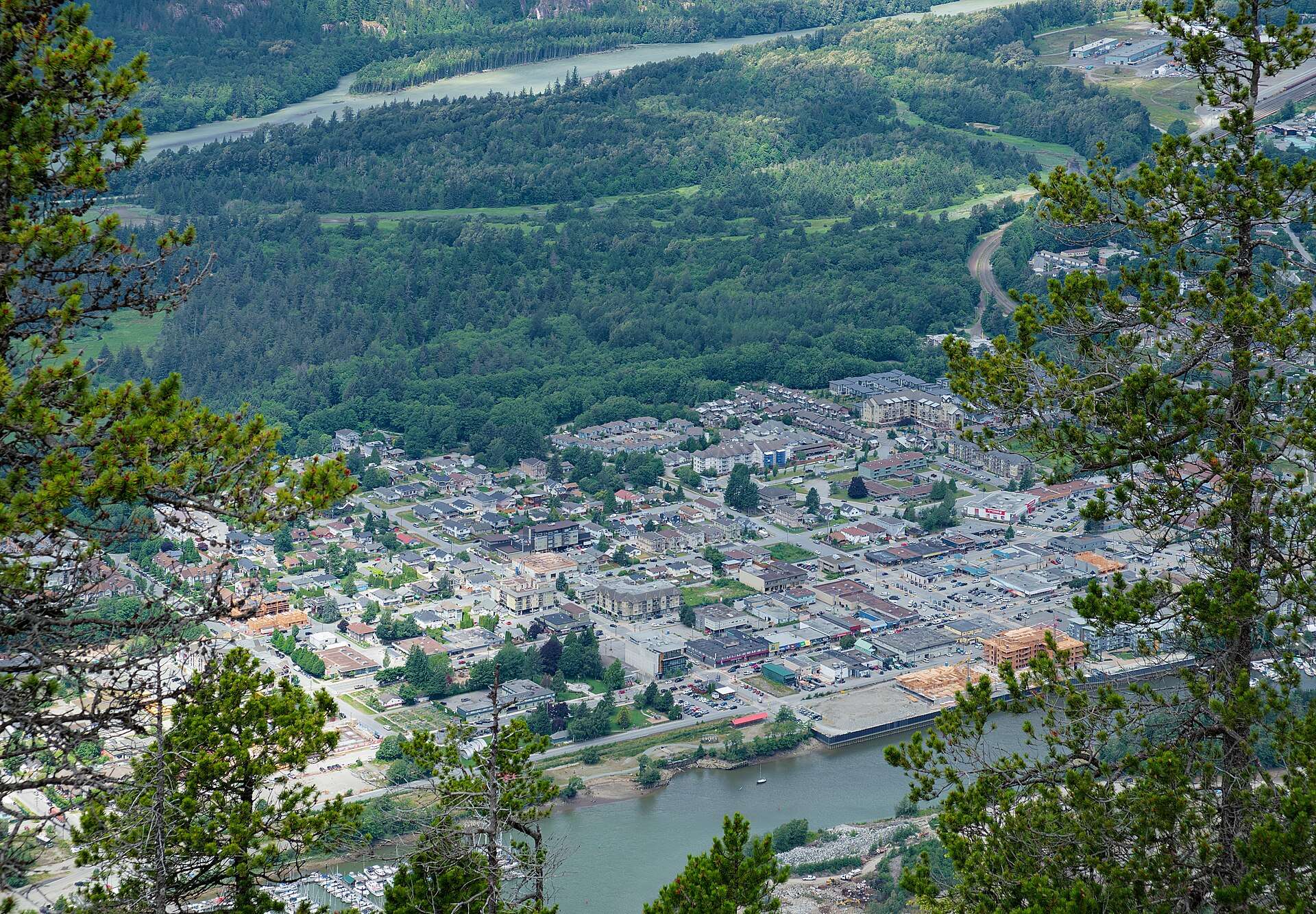Squamish and Howe Sound from the Stawamus Chief